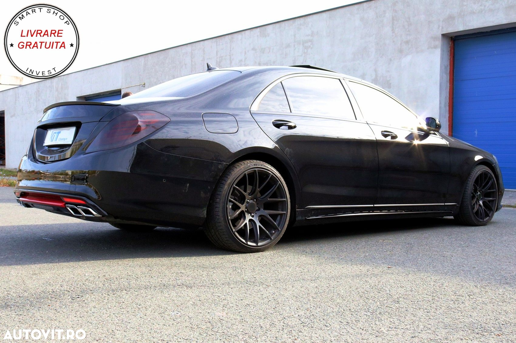 Eleron Portbagaj Mercedes S-Class W222 (2014-2020) Negru Lucios- livrare gratuita - 7