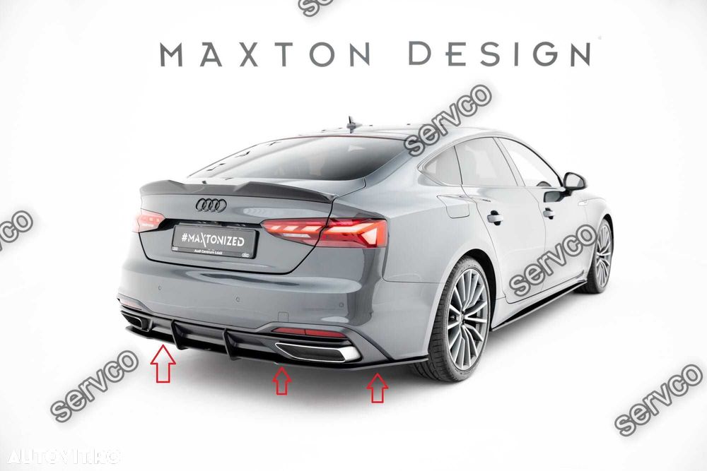 Prelungire bara spate Audi A5 F5 Facelift 2019-2024 v2 - Maxton Design - 2