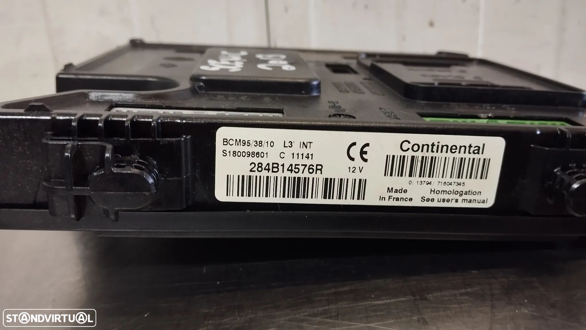 MODULO BCM (BSI) RENAULT SCENIC III 09-16 REF. 2854B14576R S180098601 - 1