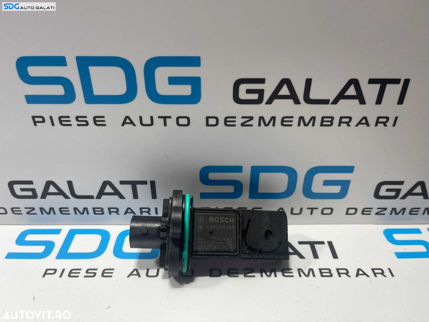 Senzor Debitmetru Aer Opel Corsa D 1.4 2006 - 2015 Cod 0280218268 13301682 [B3486] - 2