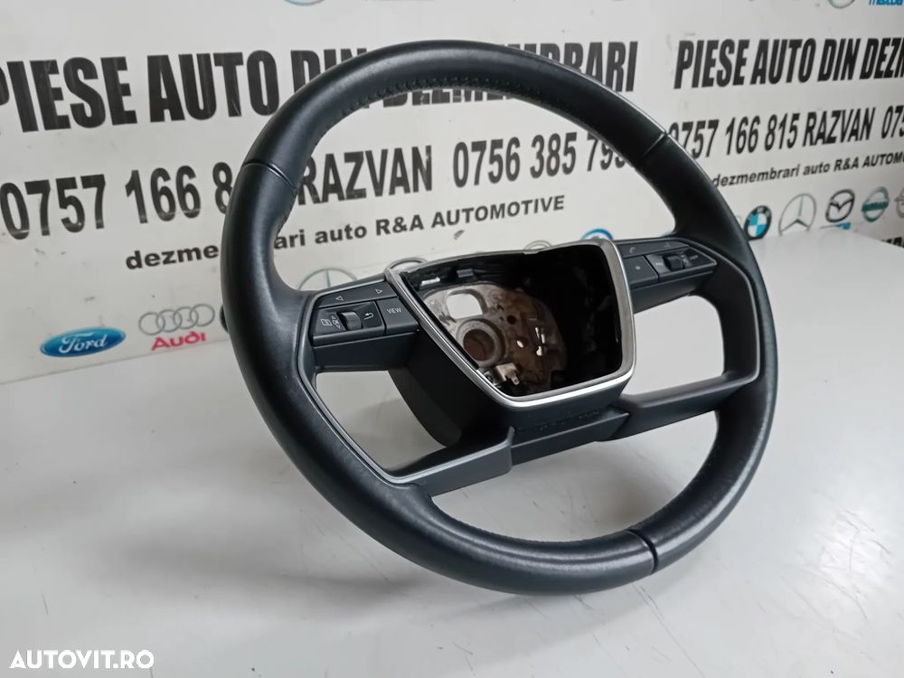 Volan Din Piele Cu Comenzi Audi A6 C8 A8 A7 An 2018-2024 4 Spite Cod 4N0419091AE Motor DTP - 7