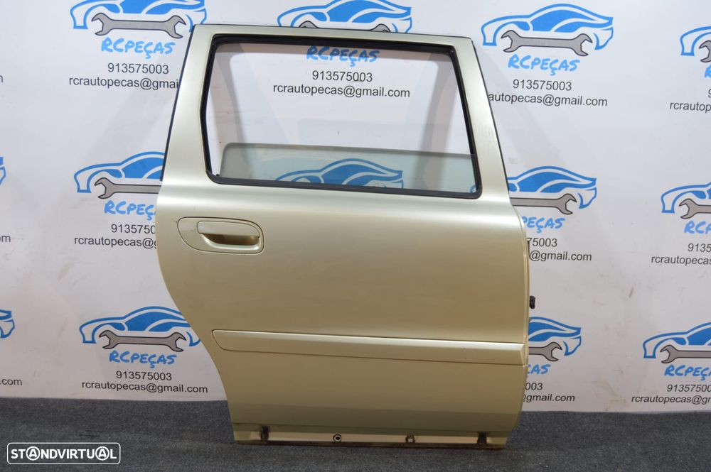 PORTA TRASEIRA TRÁS DIREITA VOLVO V70 II 2 MK2 285 WAGON CARRINHA FECHO ELEVADOR MOTOR PUXADOR VIDRO