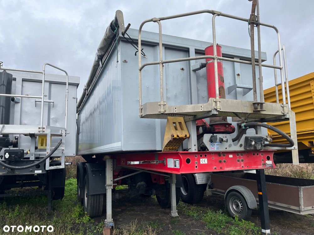 Langendorf SKA 20/26 4960kg 2 osie 38t DMC zestaw naczepa wywrotka Hardox - 4