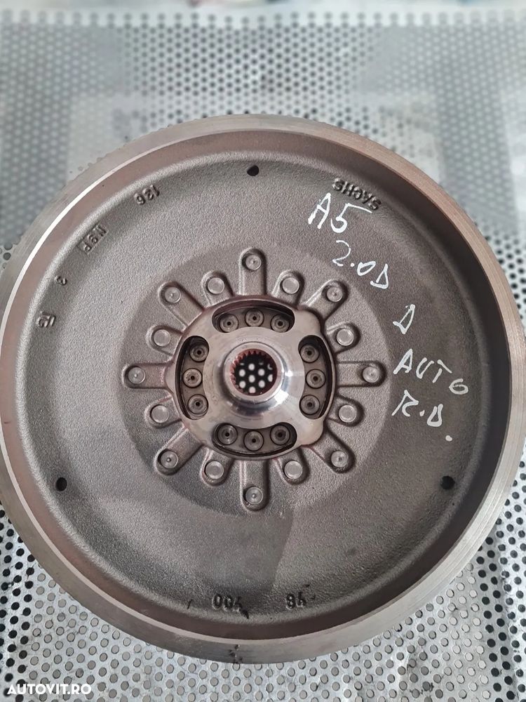 Volanta Masa Dubla Cutie Automata Audi A5 A4 B8 2.0 Tdi Euro 5 Motor CJC Cutie Automata NYM An 2012-2013-2014-2015 Volan Stanga Cod 0AW105317AK Dezmembrez Audi A5 Facelift 2.0 Tdi Automat Motor CJC Cutie Automata NYM Volan Stanga Xenon Piele An 2012-2013-2014-2015 - 11