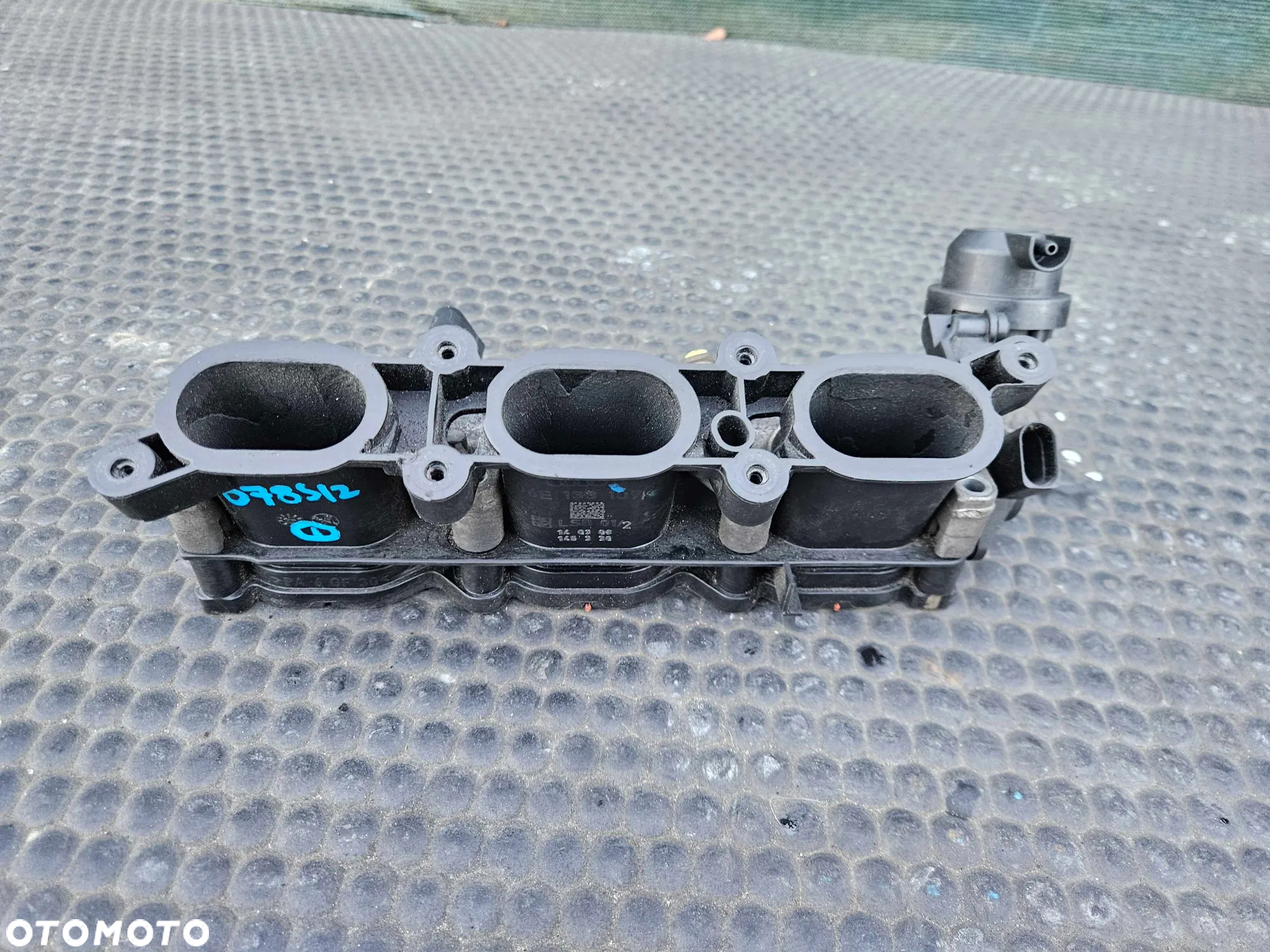 Kolektor Ssacy 06E133109K 06E133110K Lewy Prawy Klapy Nastawnik Czujnik Listwa Wtryskowa 3.2 FSI V6 AUK Audi A4 B7 A6 C6 - 5