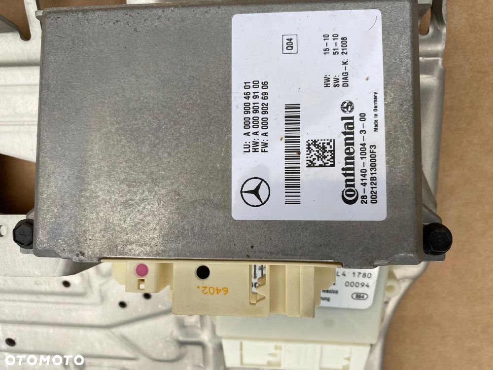 MERCEDES W218 CLS W212 MODUŁ STEROWNIK DISTRONIC A0009004601 A0009019100 - 3