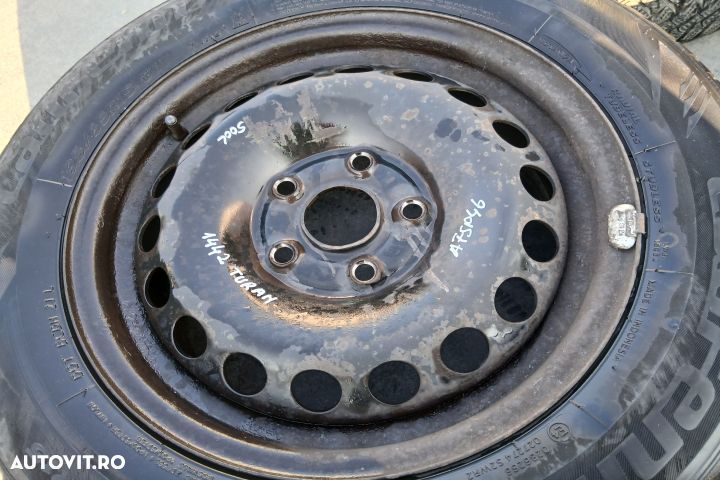 Jante tabla cu anvelope 15 - set 195/65 R15 KBA43929 6JX15H2 ET47 195 - 6