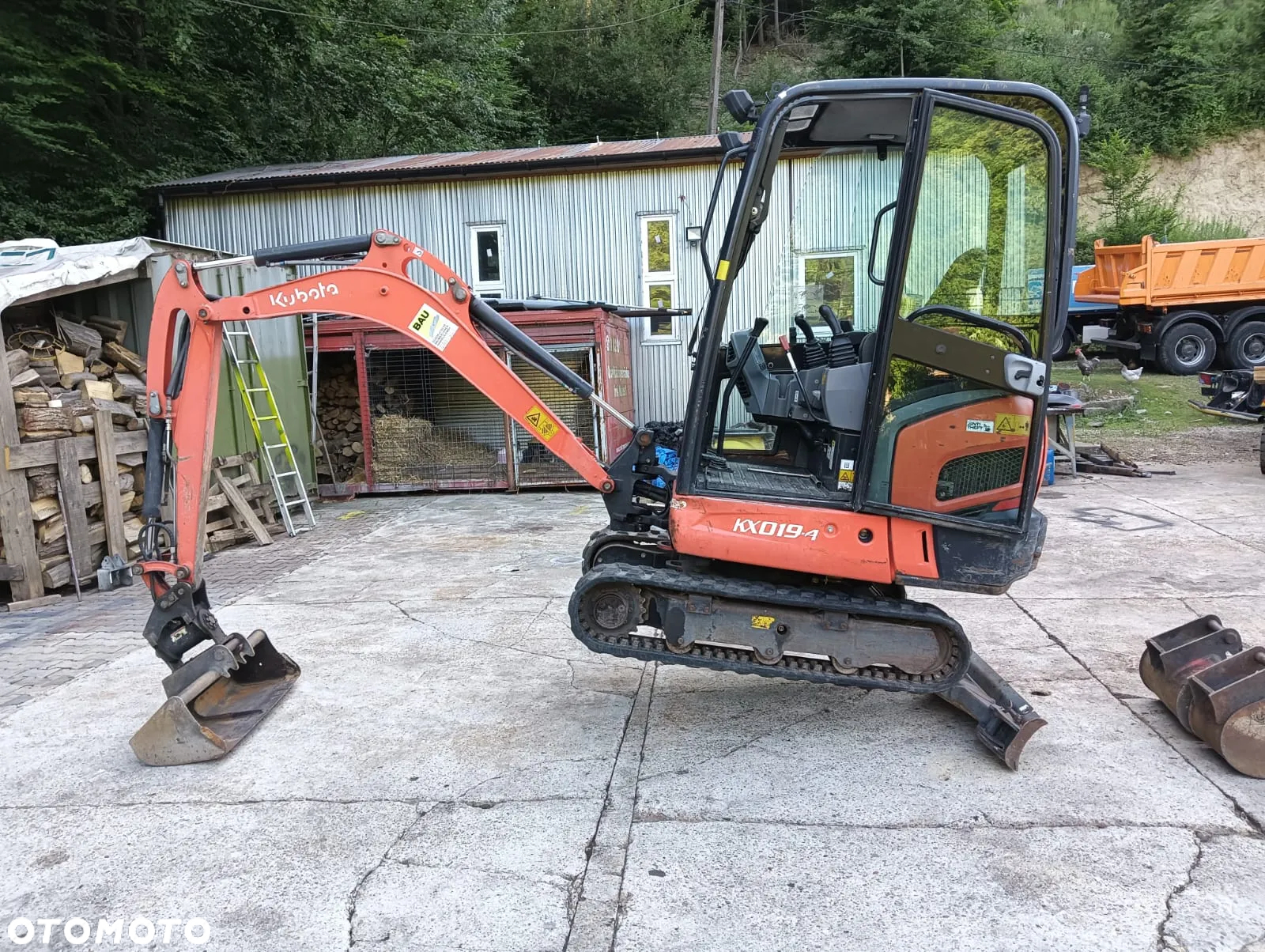 Kubota KX019-4 | powertilt | 2013 r | 3500 mtg | minikoparka gąsienicowa mini koparka obrotowa - 7