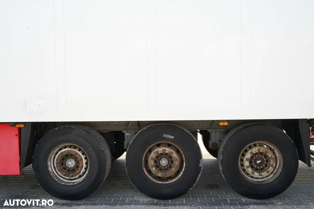 Schmitz Cargobull / REFRIGERAT / THERMO KING SL-400e / AXĂ RIDICATĂ / COȘ PENTRU PALEȚI - 25