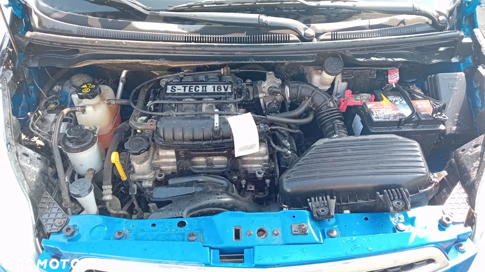 TYLKO CZĘŚCI CHEVROLET SPARK III M300 1.0 16V 68KM 50KW 09-13r LAKIER: GCT - 10