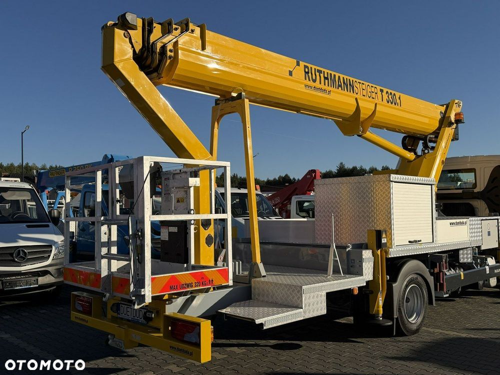 MAN TGL 7.150 Zwyżka Ruthmann T330 33-Metry w bok 21m Mały przebieg - 16