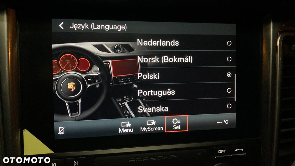 Polskie Menu Konwersja USA/EU PORSCHE Macan Cayenne Panamera 911 912 - 4
