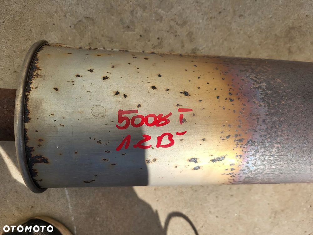 Tłumik wydech Peugeot 5008 I 1.2 THP - 7