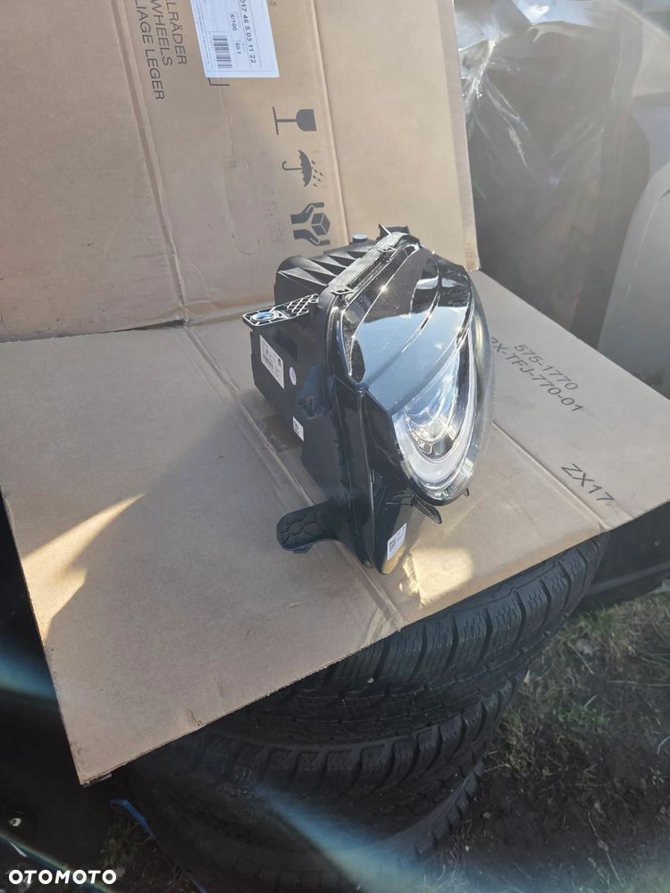 Lampa lewa przód przednia Fiat 500 E 500e Full Led 52140032 521400320 Reflektor lewy przód przedni Fiat 500 Full Led 00521400320 - 6