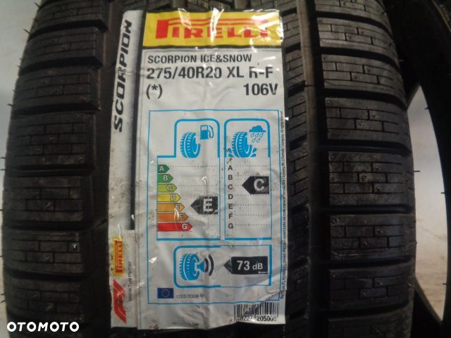 2X PIRELLI SCORPION ICESNOW 275/40R20 106V  XL RUN FLAT - 6