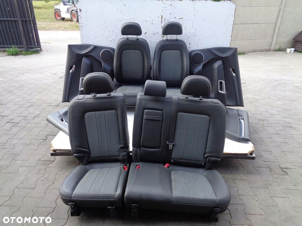 FOTELE SIEDZENIA PÓŁSKÓRA GRZANE OPEL ANTARA - 1