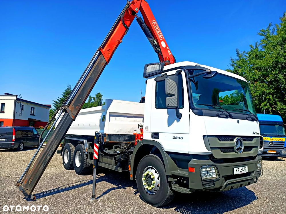 Mercedes-Benz Actros 2636 6x4 Wywrotka HDS Hydroburta Żuraw - 6