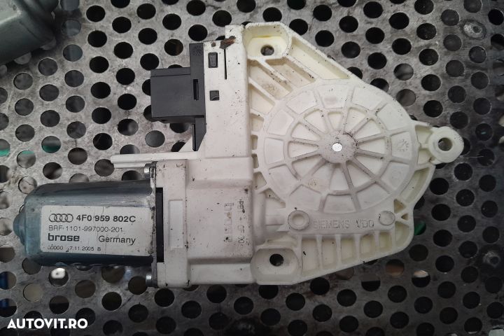 Motoras macara geam spate dreapta 4F0959802C Audi A6 4F/C6 [2004 - 20 - 4