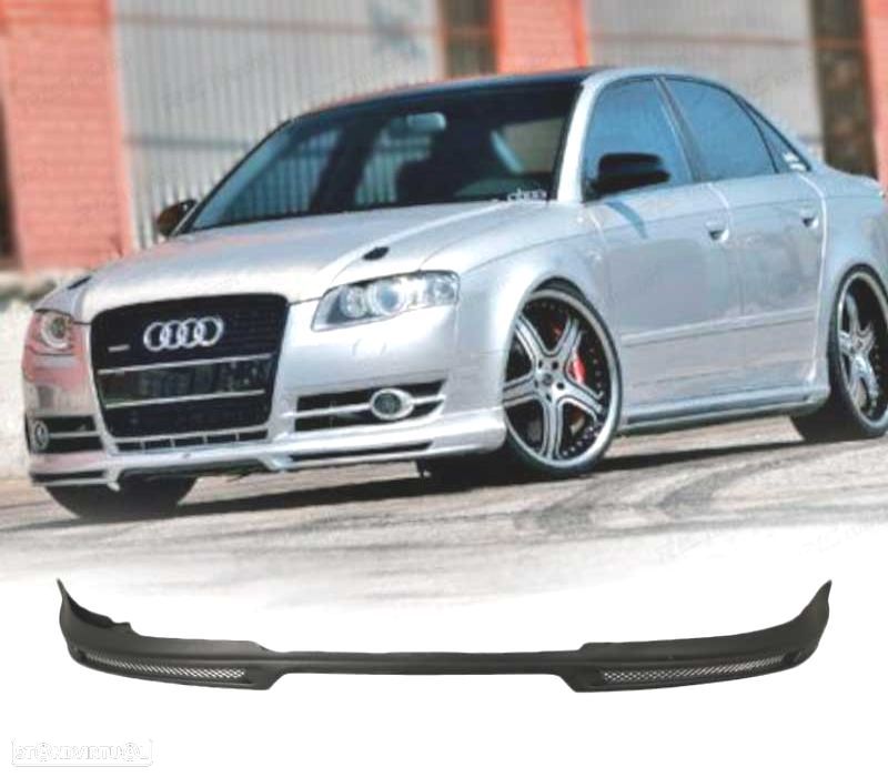 SPOILER LIP FRONTAL AUDI A4 B7 04-07 SEDÁN AVANT - 1