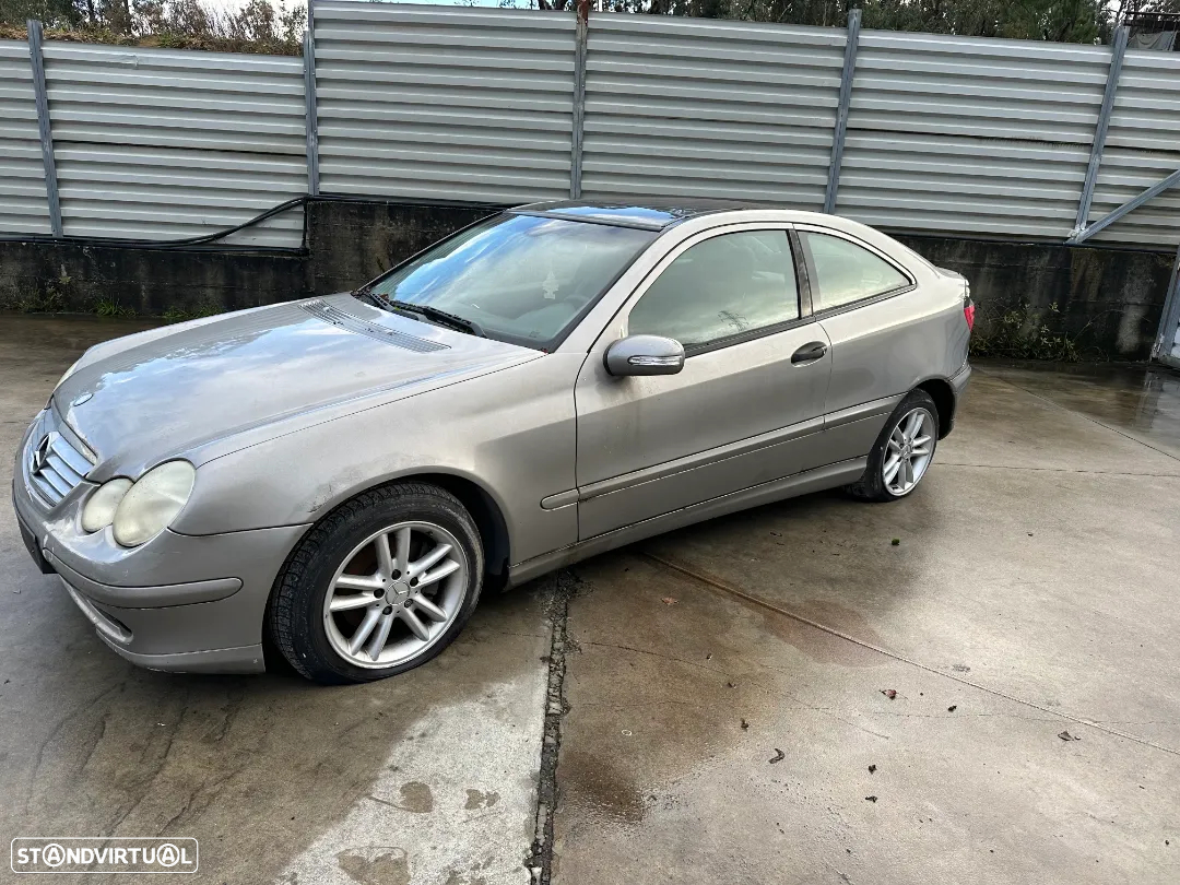 MERCEDES C 220 SPORT COUPE 150 CV DE 2004 PARA PEÇAS - 2