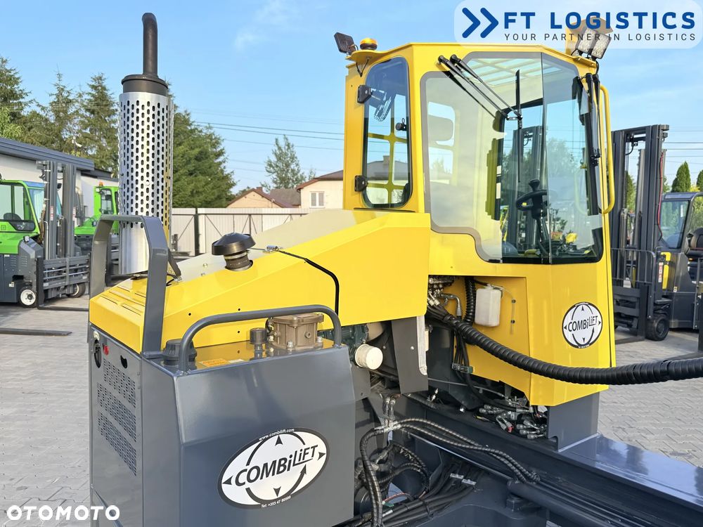 Combilift WÓZEK CZTEROKIERUNKOWY - WIELOKIERUNKOWY | COMBILIFT C4000 | DIESEL | TRIPLEX 6000 MM | POZYCJONER WIDEŁ | WOLNY SKOK | NOWE OPONY | OGRZEWANIE | PO SERWISIE | STAN IDEALNY - 20