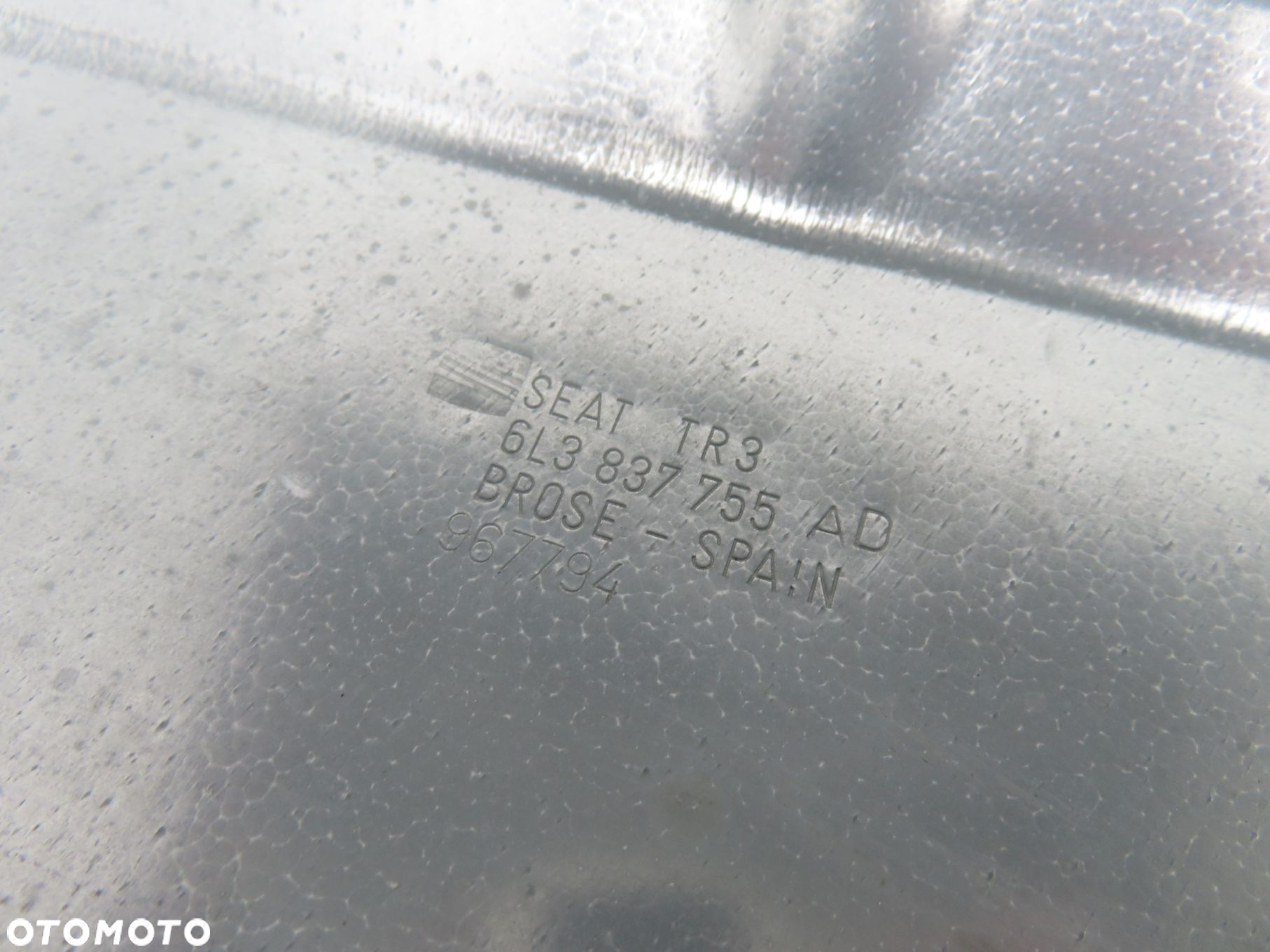 PODNOŚNIK SZYBY LEWY PRZEDNI 3D SEAT IBIZA III 6L3837751CH 6L2959802 - 8