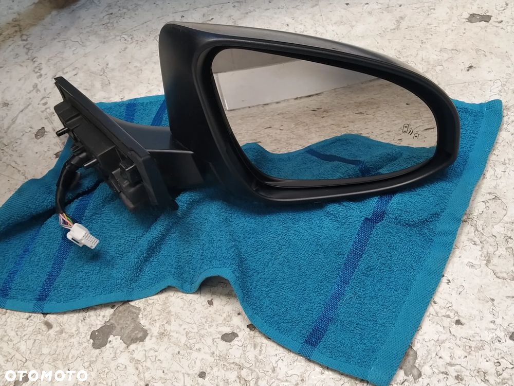 TOYOTA C-HR CHR LUSTERKO ZEWNĘTRZNE PRAWE 11 PIN CZUJNIK MARTWEJ STREFY ORYGINAŁ - 2