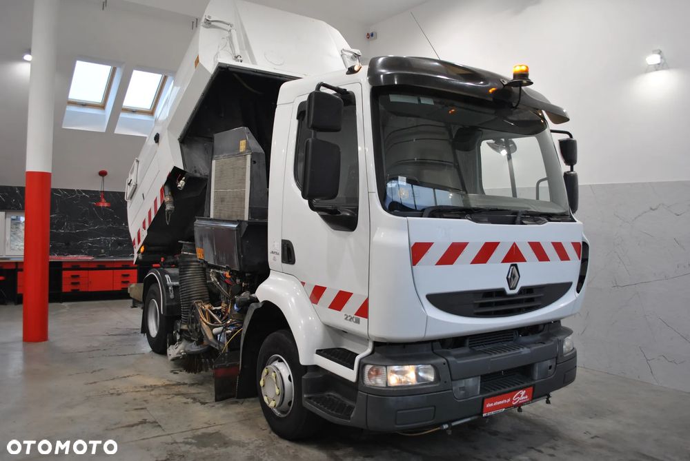 Renault Midlum 220 Zamiatarka SEMAT Johnston Szczotki L/R 2014r 2770 Mth - 10