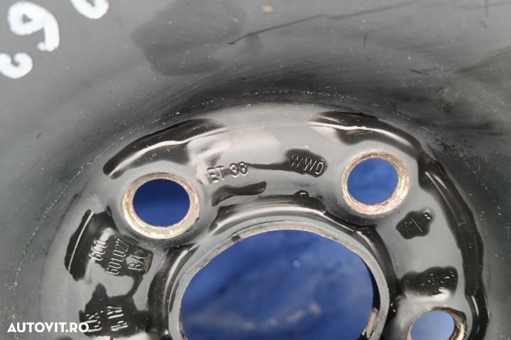 Jante tabla cu anvelope 15 - set 6C0601027B 6C0601027C 6JX15H2 ET 38 - 3