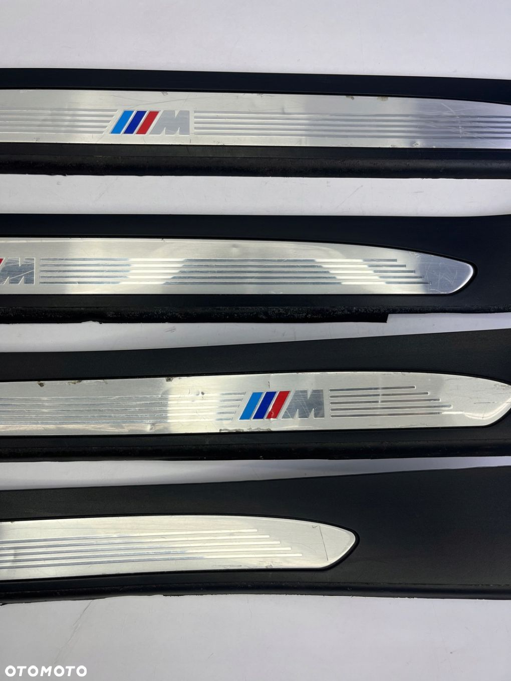 NAKŁADKI LISTWY PROGOWE WEWNĘTRZNE BMW E60 E61 M-PAKIET - 3