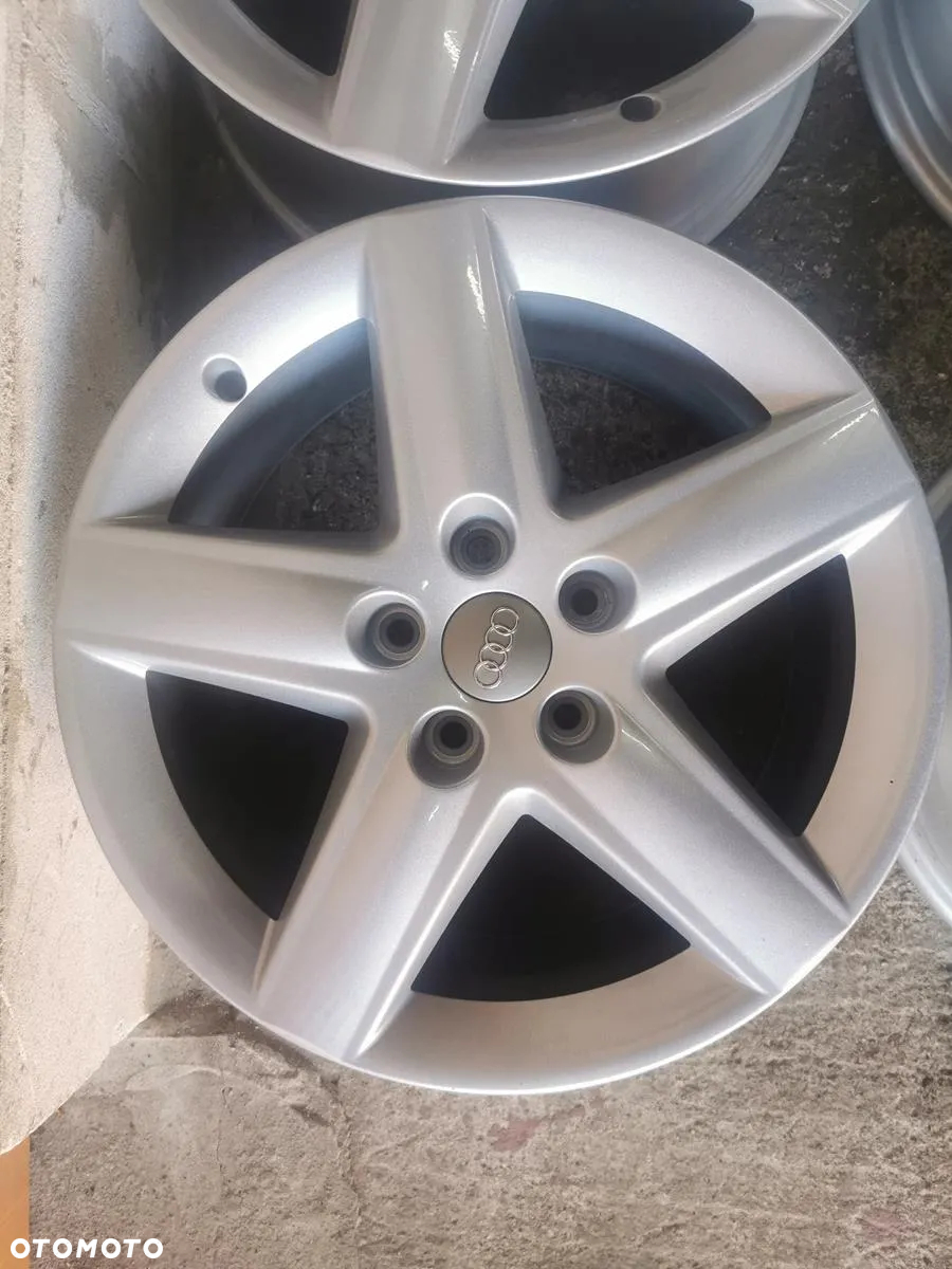 ALU FELGI 5X112 R17 ET55 7.5J AUDI SKODA SEAT VW JAK NOWE! - 8