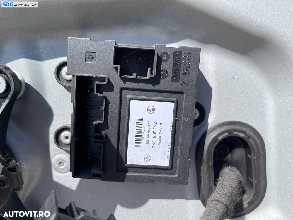 Calculator Modul Confort de pe Usa Portiera Stanga Fata Skoda Octavia 2 2004 - 2013 Cod 1K0959792 [C4888] - 1