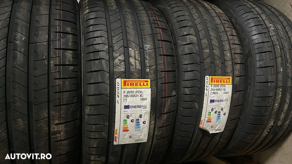 4 anvelope vara 255-40-21 si 285-35-21 Pirelli BMW G60 bmw G70 Mercedes S class W223 bmw seria7 mercedes S pirelli cu steluta