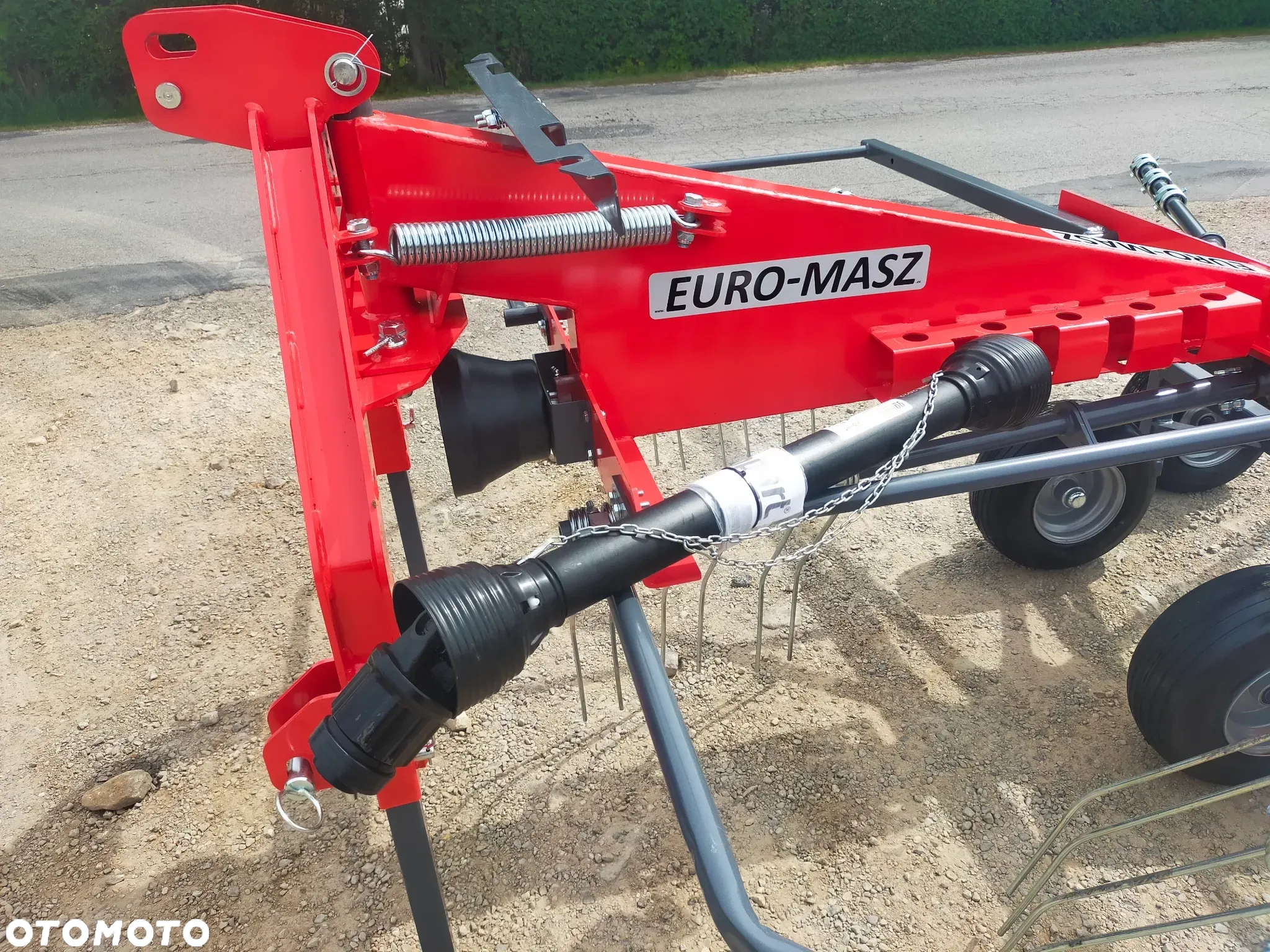 ZGRABIARKA KARUZELOWA/PAJĄK/TANDEM EURO-MASZ/TALEX 3,5m KOŁO KOPIUJĄCE - 8