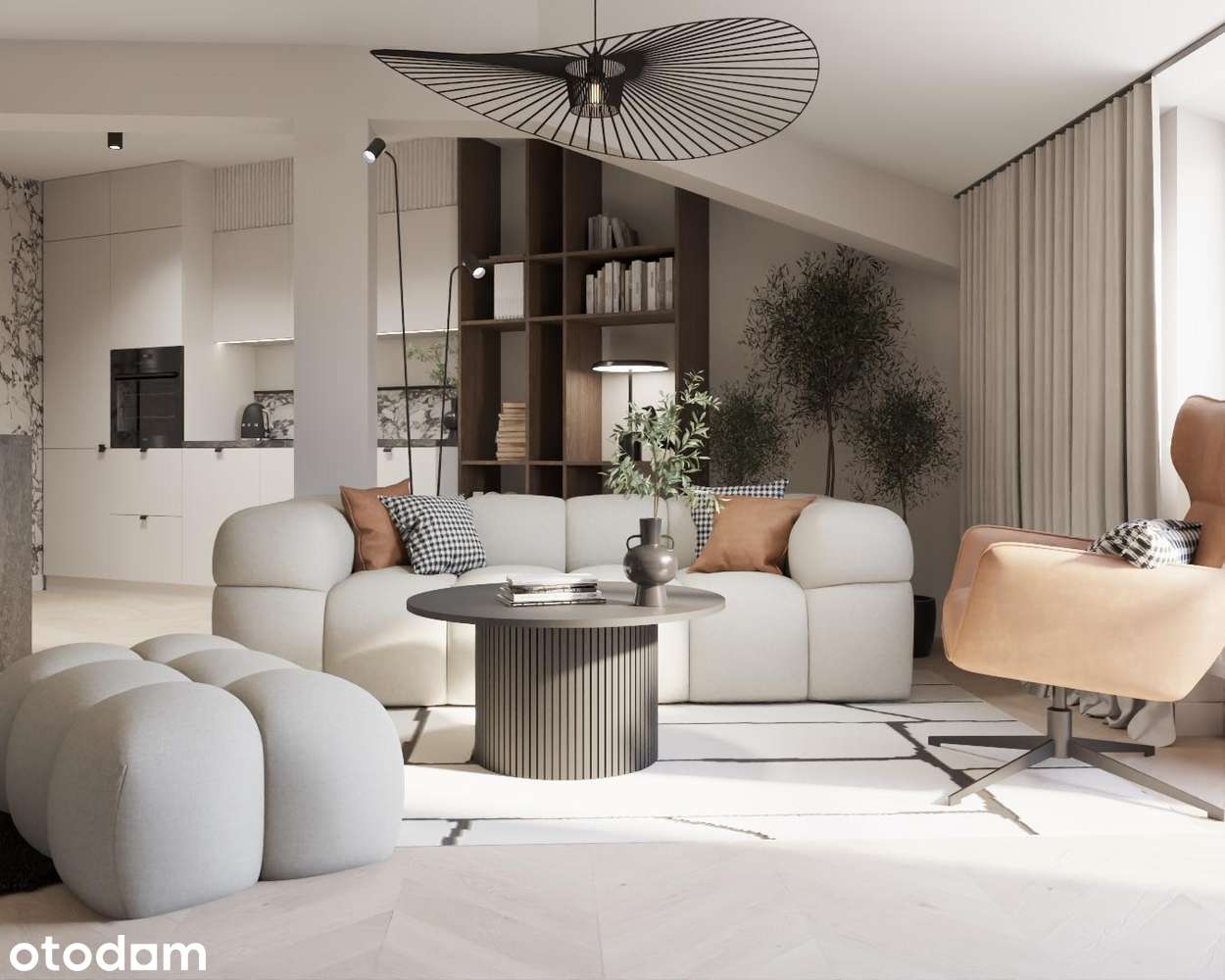 Przestronne mieszkanie 82,8m² przy Rynku | 4 pokoje| Projekt wnętrza |