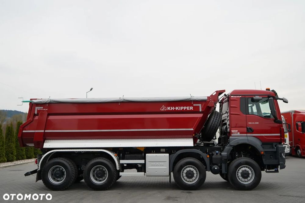 MAN TGS 41.480 / 8X6 / WYWROTKA / AUTOMAT / FABRYCZNIE NOWY / BARDZO BOGATE WYPOSAŻENIE / - 13