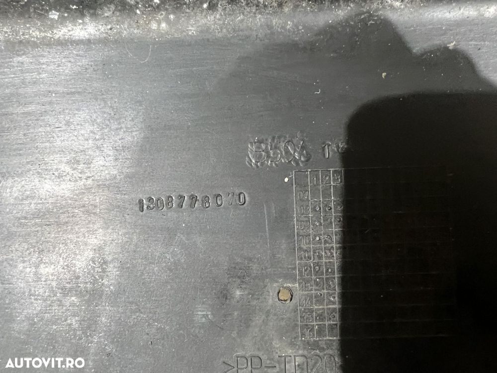 Bara fata Fiat Fiorino, Peugeot Bipper, 2008, 2009, 2010, 2011, 2012, 2013, cod origine OE 1308778070. - 10