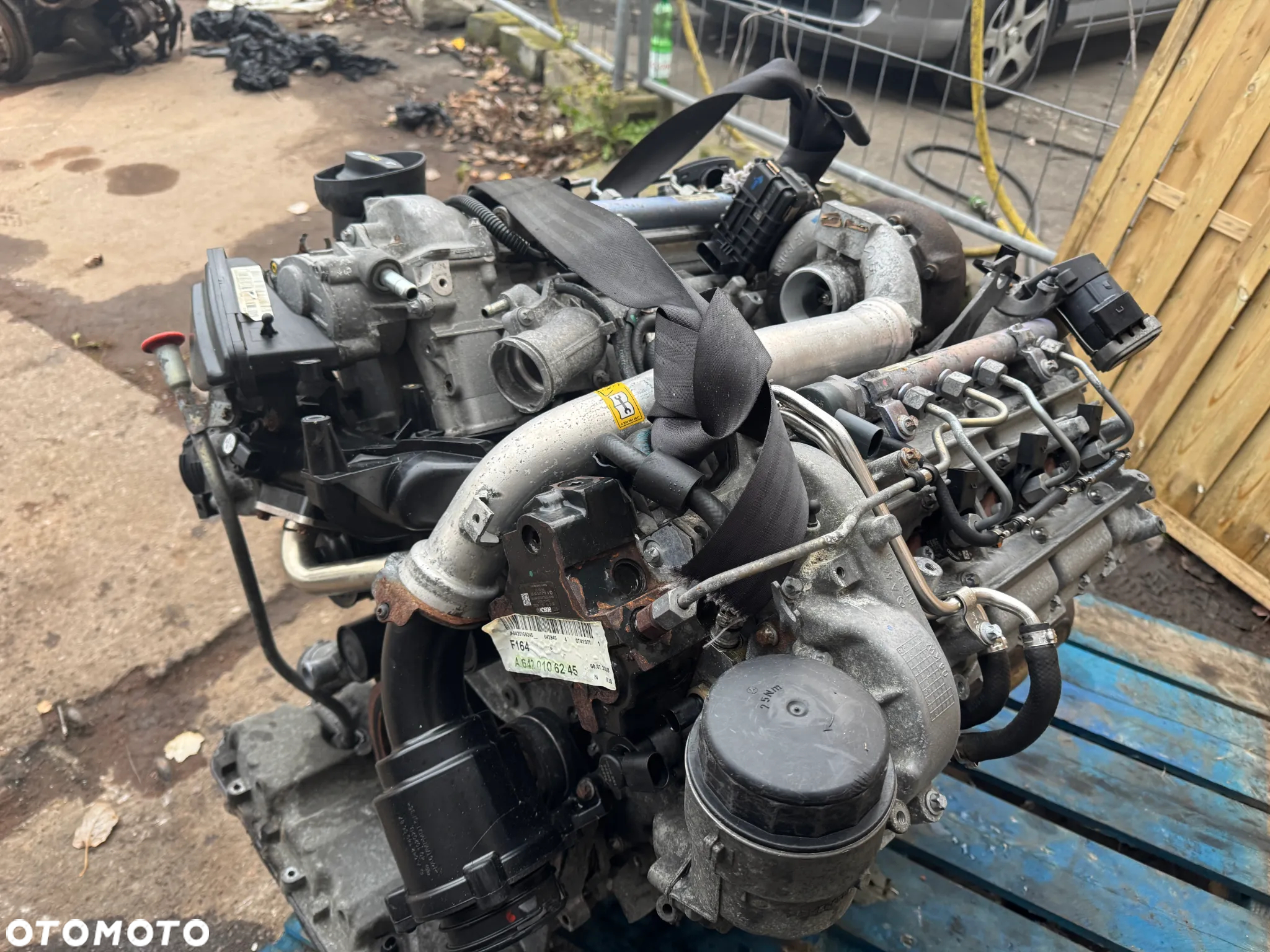 silnik om 642950 642 950 3.0 crd Mercedes ML kompletny 163 tys - 18