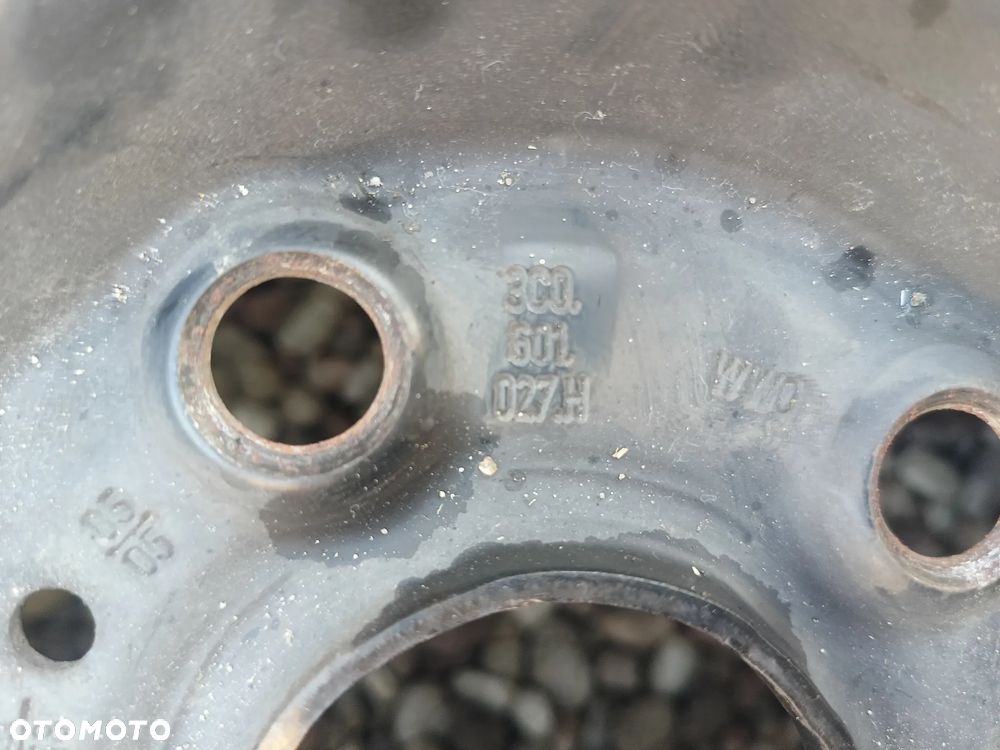 FELGA STALOWA OPONA KOŁO DOJAZDOWE VW PASSAT B6  16 cali 5x112 3C0601027H - 2