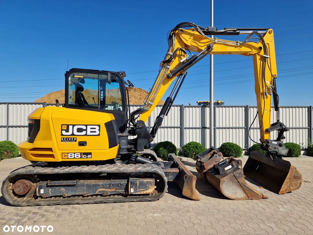 JCB 86C-2 * next gen * 2021r. *  1.220 mth * Klimatyzacja * 4 łyżki * - 16