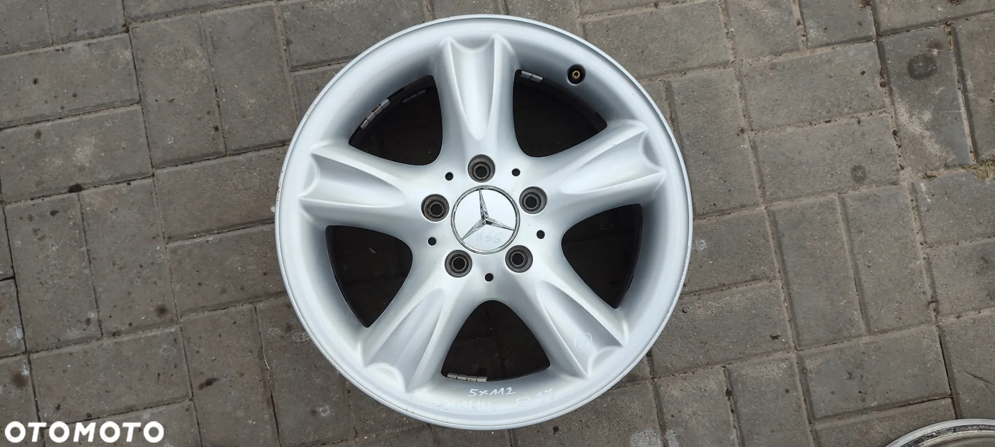FELGI STOPNIOWANE  2094010102 7Jx16 CALI ET37 FELGI 5x112 MERCEDES 2094011102 8Jx16 CALI ET 32 W209 W203 - 3