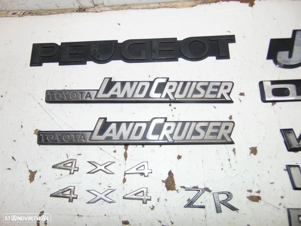 Legendas vários jipes - 3