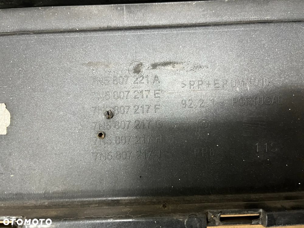 ZDERZAK SEAT ALHAMBRA II 7N0 4xCZUJNIK PARKOWANIA PRZEDNI ZDERZAK SPRYSKI - 9