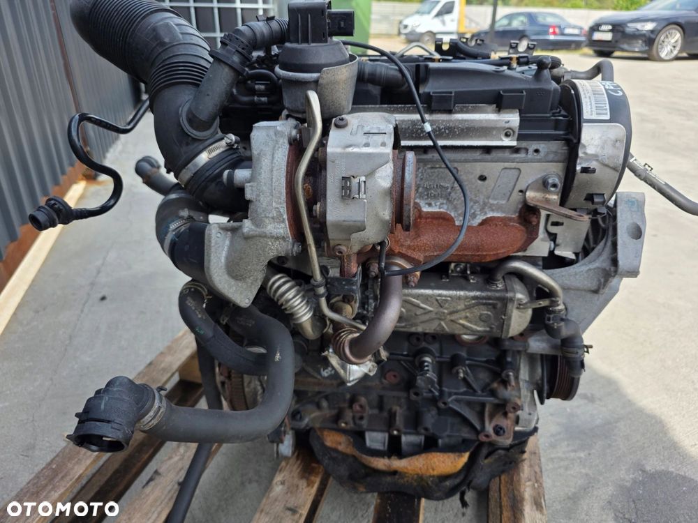SILNIK KOMPLETNY AUDI VW SEAT SKODA 2.0 TDI CFF CFFB 137882 KM ORYGINAŁ ! - 6