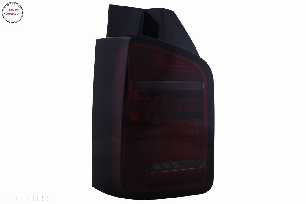 Stopuri Full LED VW Transporter V T5 Facelift (2010-2015) Rosu Fumuriu- livrare gratuita - 17