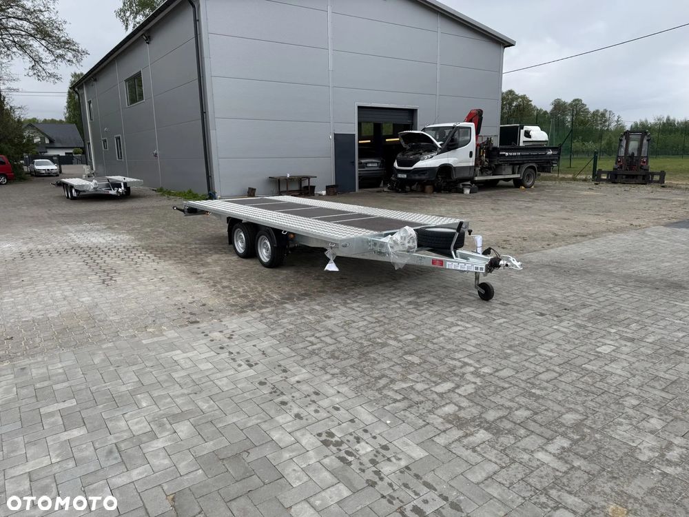 Niewiadów 450x210cm nowa laweta Mars 2700kg płaska platforma FV 23% - 3