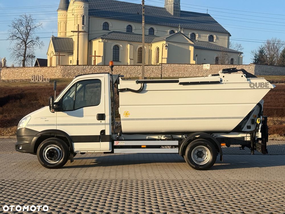 Iveco DAILY 72-180 180KM * Śmieciarka QUBE *Wywrotka / Zgniatarka/Idealny Stan !!! - 4