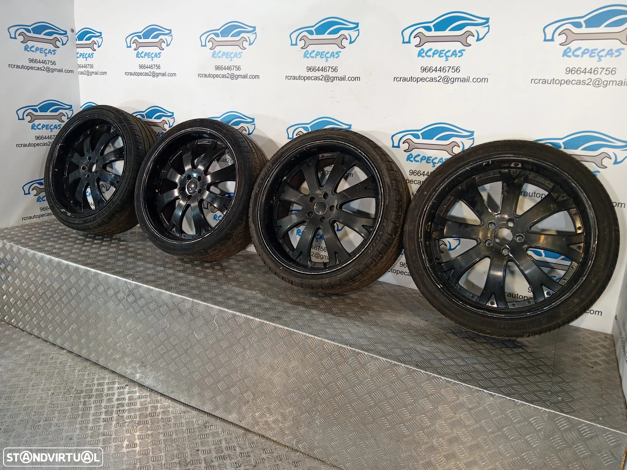 Conjunto Jantes 22 Original Vellano VTA 9J ET45 5X112 - 4