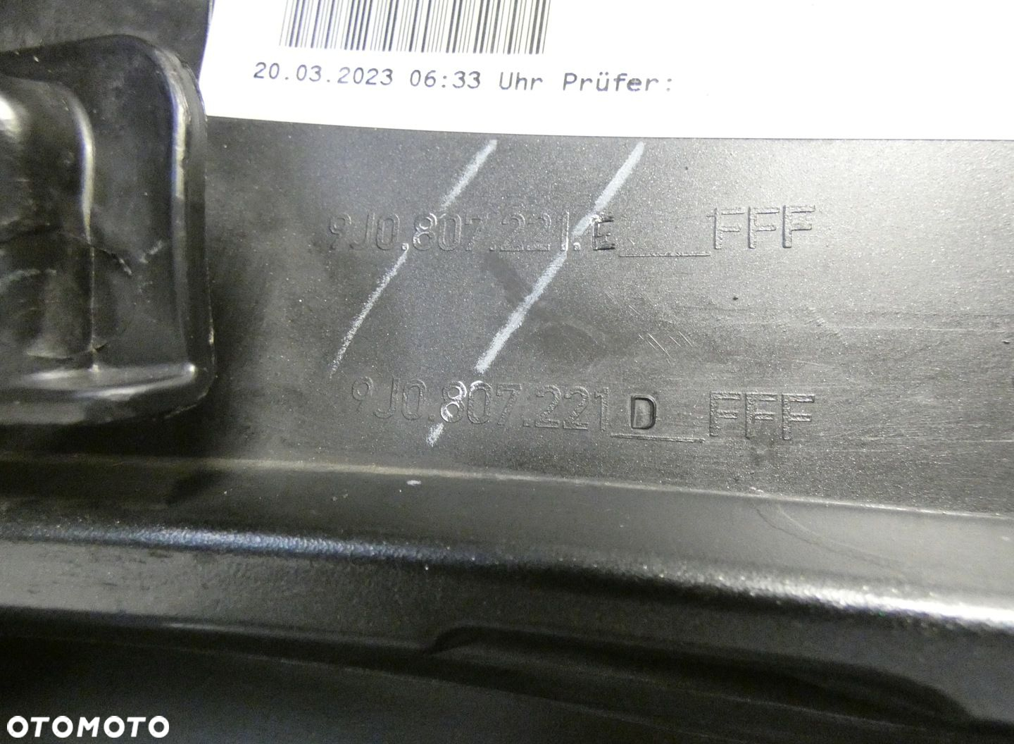 PORSCHE TAYCAN 9J0807221D 2019- POD 4 PDC ZDERZAK PRZEDNI PRZÓD - 14