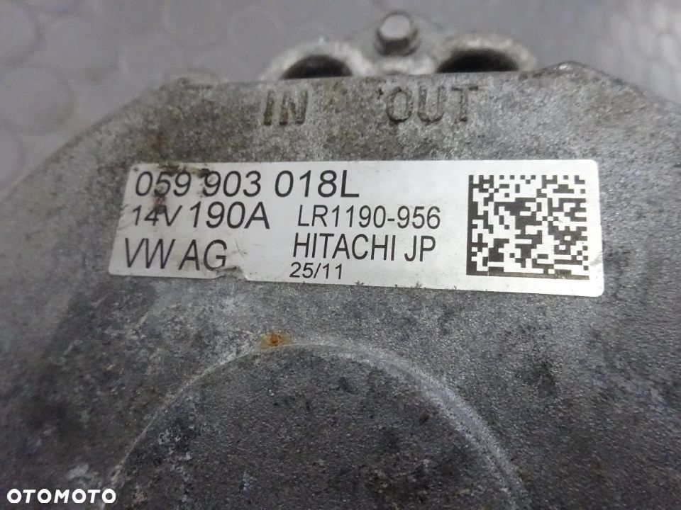 059903018L alternator Audi A8 D4 3.0 TDI czesci - 2